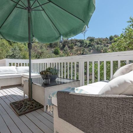 Modern Guest House Nestled In The Hollywood Hills With Huge Deck And Wow Views! Los Angeles Exteriér fotografie